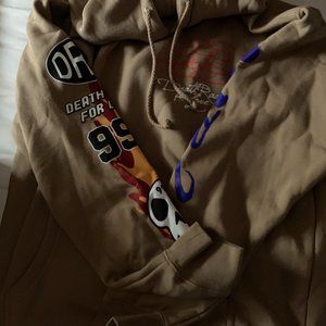 JUICE WRLD 999 CLUB DR4L 999 HOODIE BEIGE